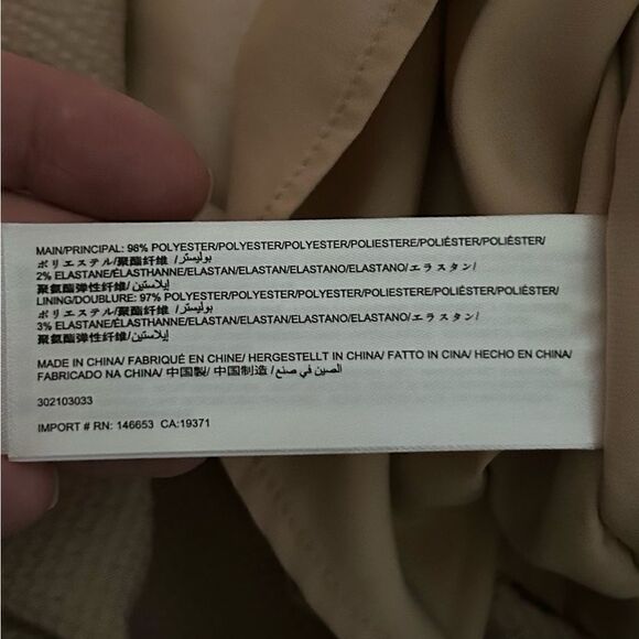 NEW Keepsake the Label Gold Champagne Closer Ruched Midi Skirt Size 4 - Picture 7 of 13